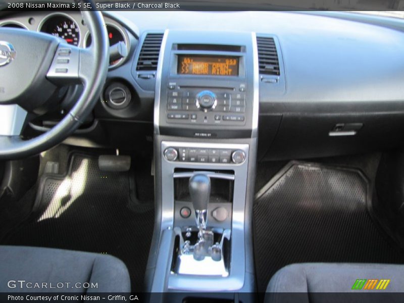 Super Black / Charcoal Black 2008 Nissan Maxima 3.5 SE