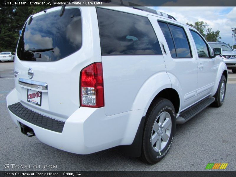 Avalanche White / Cafe Latte 2011 Nissan Pathfinder SV