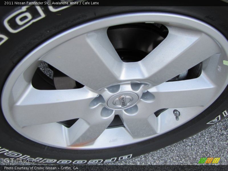 Avalanche White / Cafe Latte 2011 Nissan Pathfinder SV