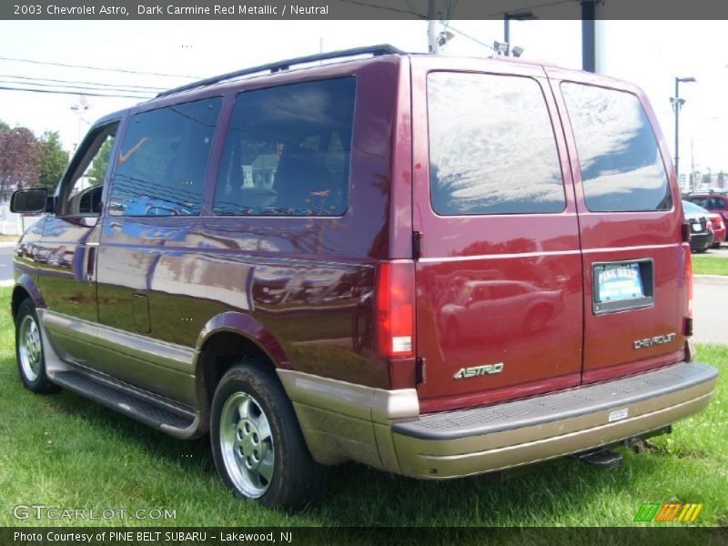 Dark Carmine Red Metallic / Neutral 2003 Chevrolet Astro