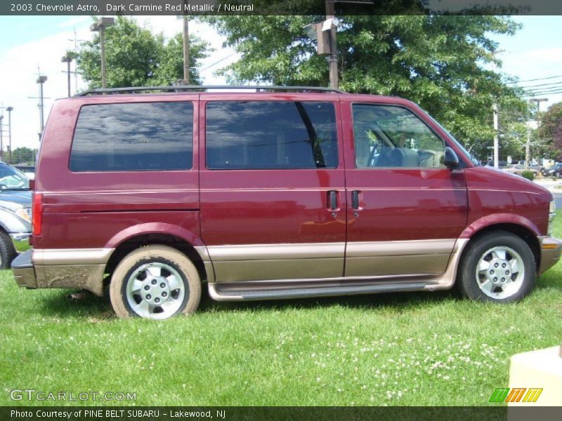  2003 Astro  Dark Carmine Red Metallic