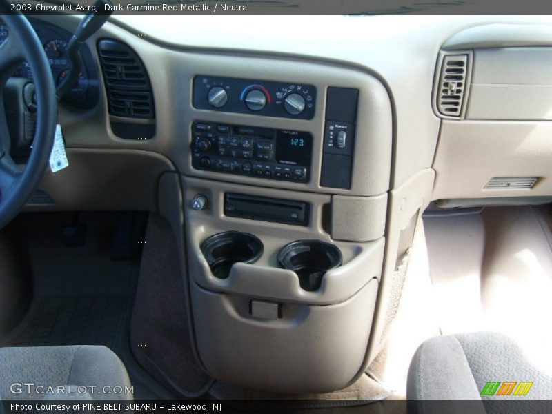 Dark Carmine Red Metallic / Neutral 2003 Chevrolet Astro