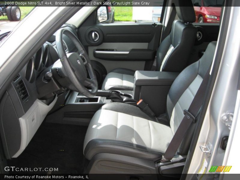 Bright Silver Metallic / Dark Slate Gray/Light Slate Gray 2008 Dodge Nitro SLT 4x4