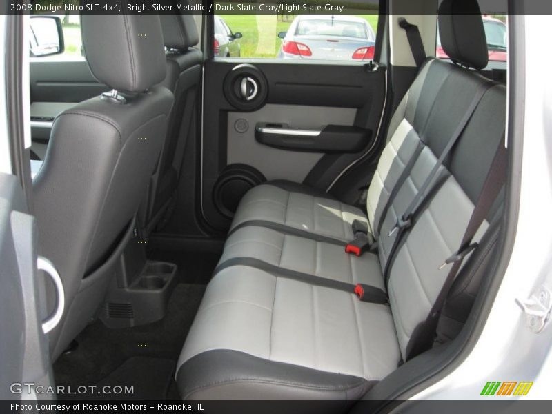 Bright Silver Metallic / Dark Slate Gray/Light Slate Gray 2008 Dodge Nitro SLT 4x4