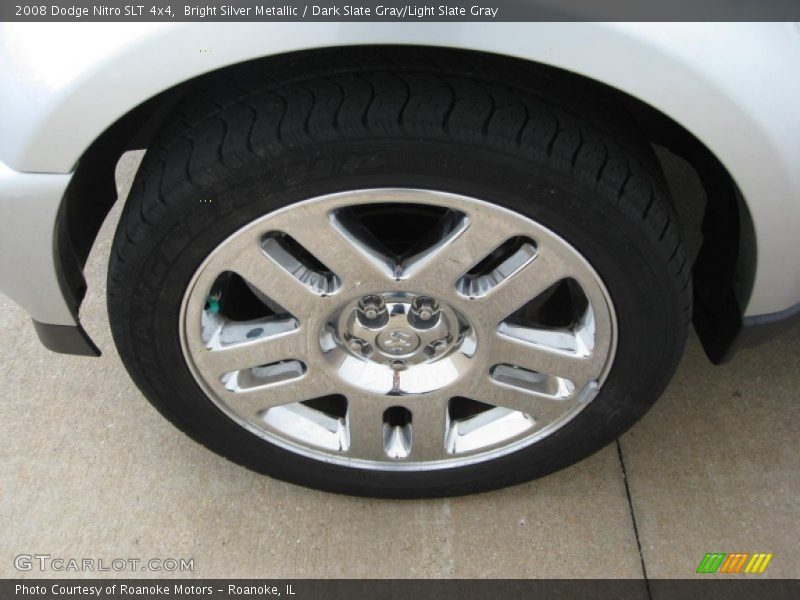 Bright Silver Metallic / Dark Slate Gray/Light Slate Gray 2008 Dodge Nitro SLT 4x4