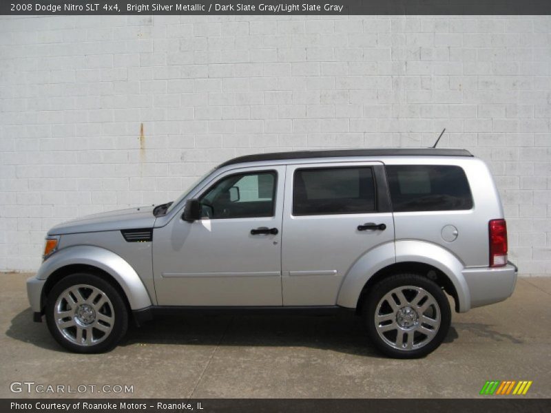 Bright Silver Metallic / Dark Slate Gray/Light Slate Gray 2008 Dodge Nitro SLT 4x4