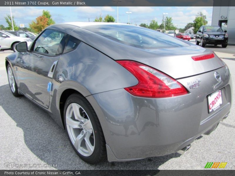 Gun Metallic / Black 2011 Nissan 370Z Coupe