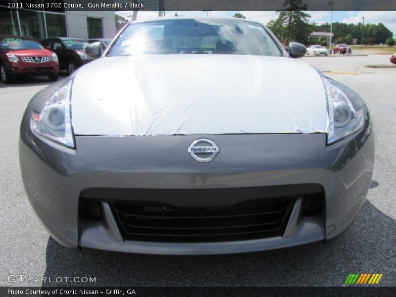Gun Metallic / Black 2011 Nissan 370Z Coupe