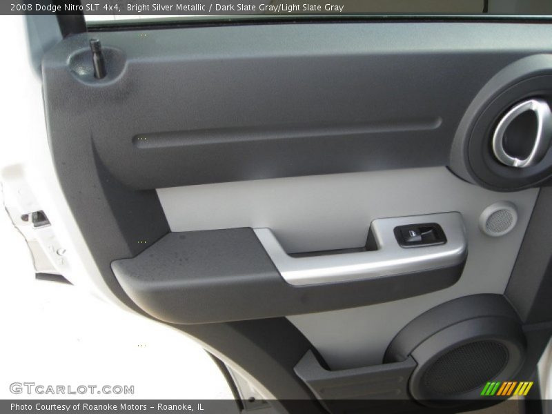 Bright Silver Metallic / Dark Slate Gray/Light Slate Gray 2008 Dodge Nitro SLT 4x4