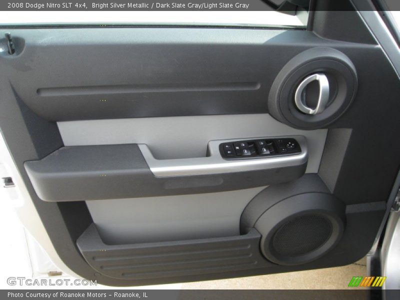 Bright Silver Metallic / Dark Slate Gray/Light Slate Gray 2008 Dodge Nitro SLT 4x4