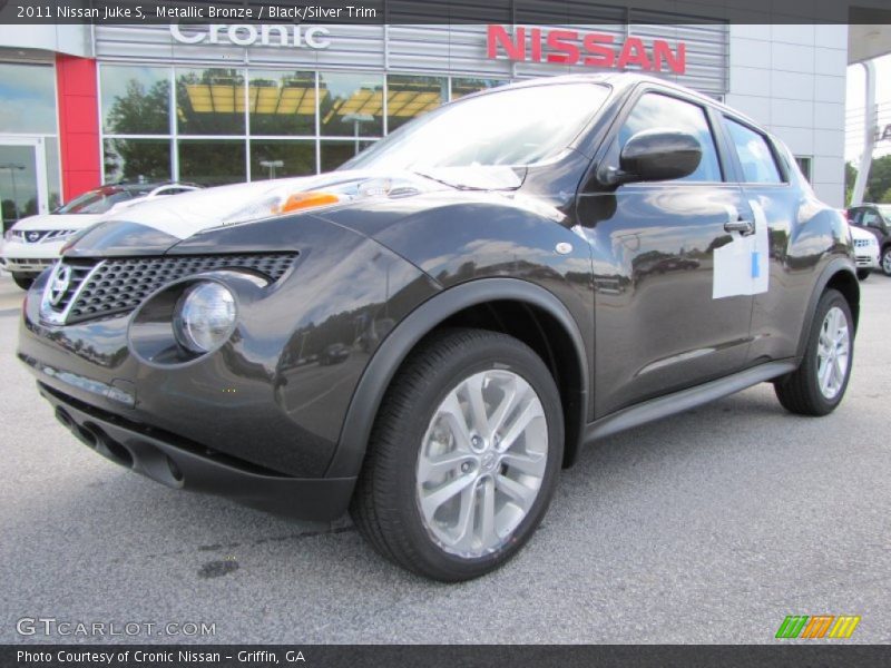 Metallic Bronze / Black/Silver Trim 2011 Nissan Juke S