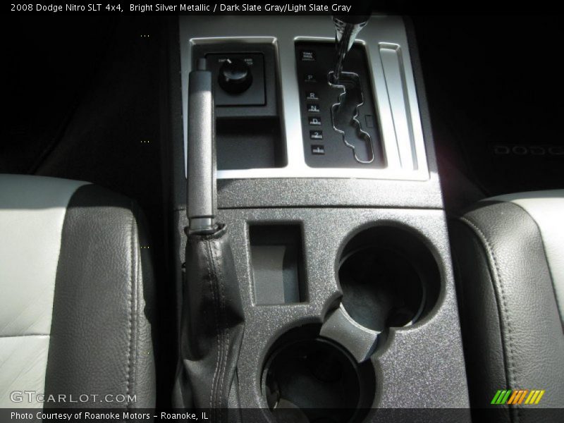 Bright Silver Metallic / Dark Slate Gray/Light Slate Gray 2008 Dodge Nitro SLT 4x4