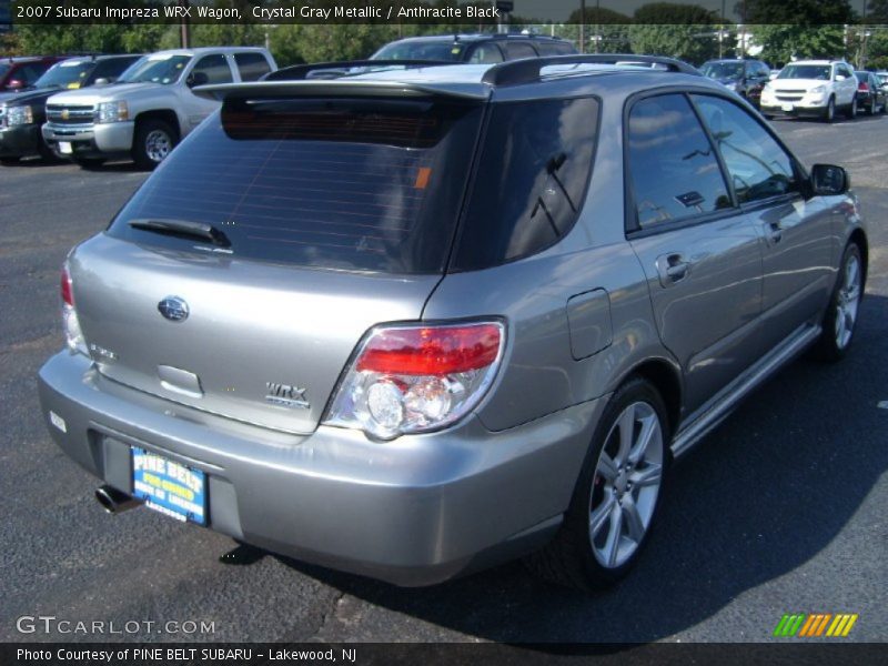 Crystal Gray Metallic / Anthracite Black 2007 Subaru Impreza WRX Wagon