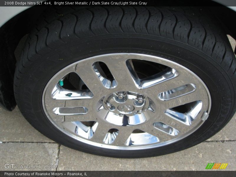 Bright Silver Metallic / Dark Slate Gray/Light Slate Gray 2008 Dodge Nitro SLT 4x4