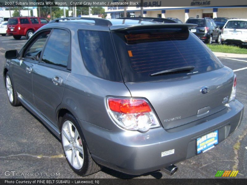 Crystal Gray Metallic / Anthracite Black 2007 Subaru Impreza WRX Wagon