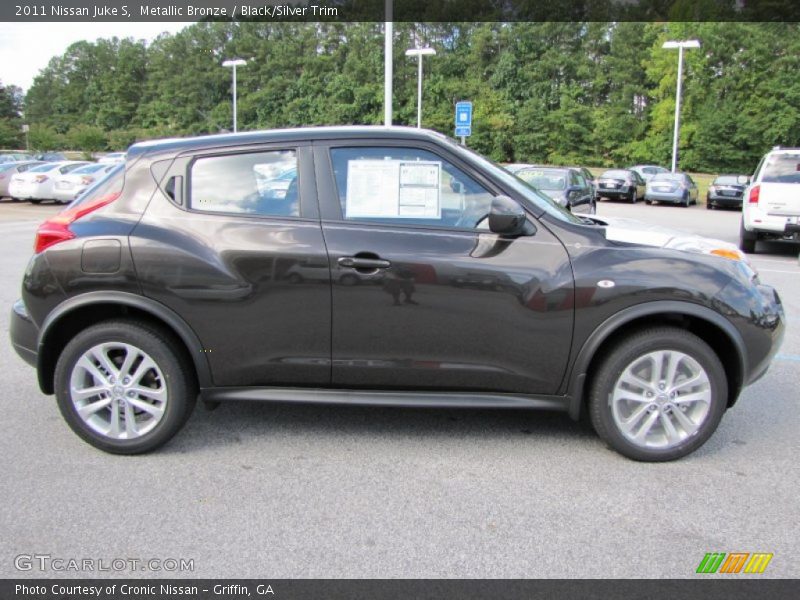 Metallic Bronze / Black/Silver Trim 2011 Nissan Juke S