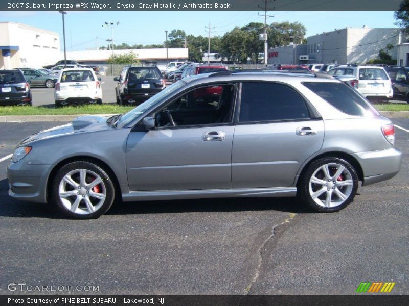 Crystal Gray Metallic / Anthracite Black 2007 Subaru Impreza WRX Wagon