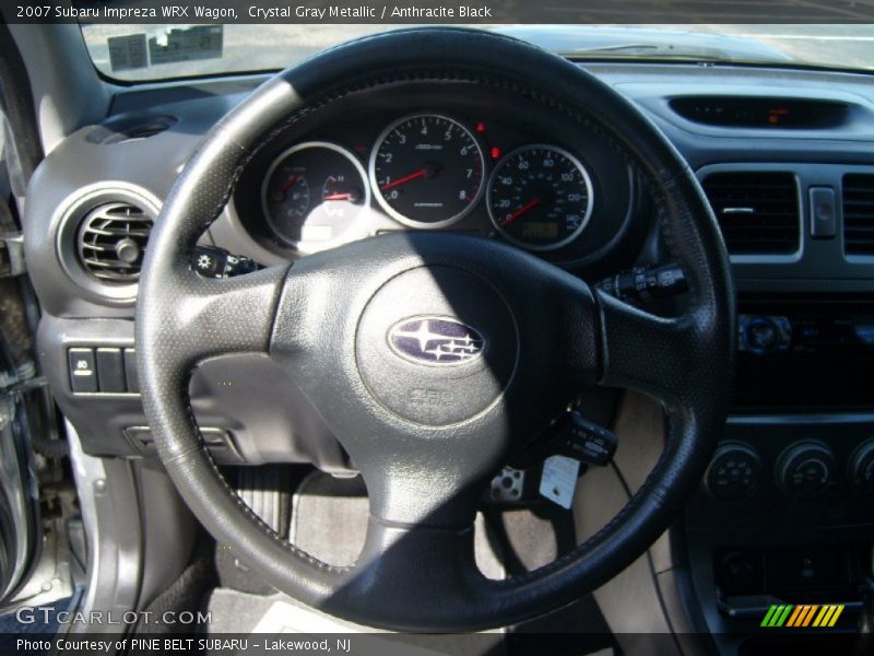 Crystal Gray Metallic / Anthracite Black 2007 Subaru Impreza WRX Wagon
