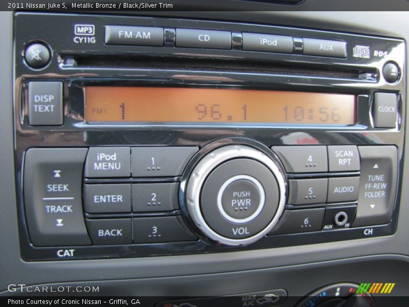 Metallic Bronze / Black/Silver Trim 2011 Nissan Juke S