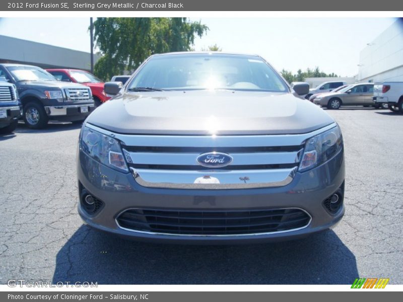 Sterling Grey Metallic / Charcoal Black 2012 Ford Fusion SE
