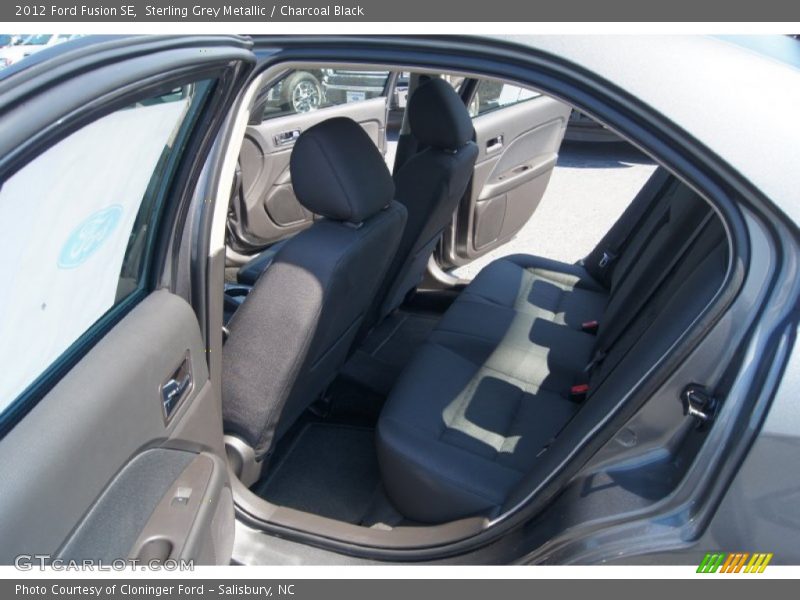 Sterling Grey Metallic / Charcoal Black 2012 Ford Fusion SE