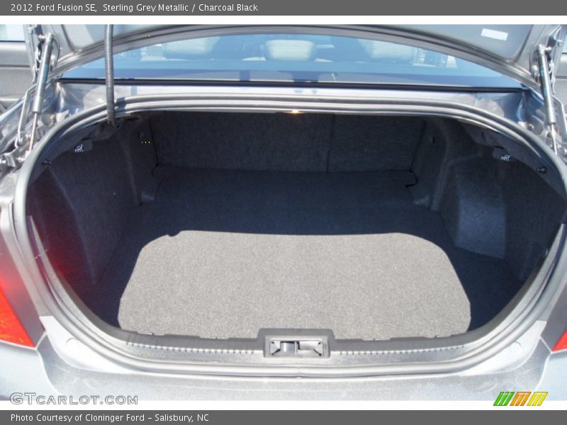 Sterling Grey Metallic / Charcoal Black 2012 Ford Fusion SE