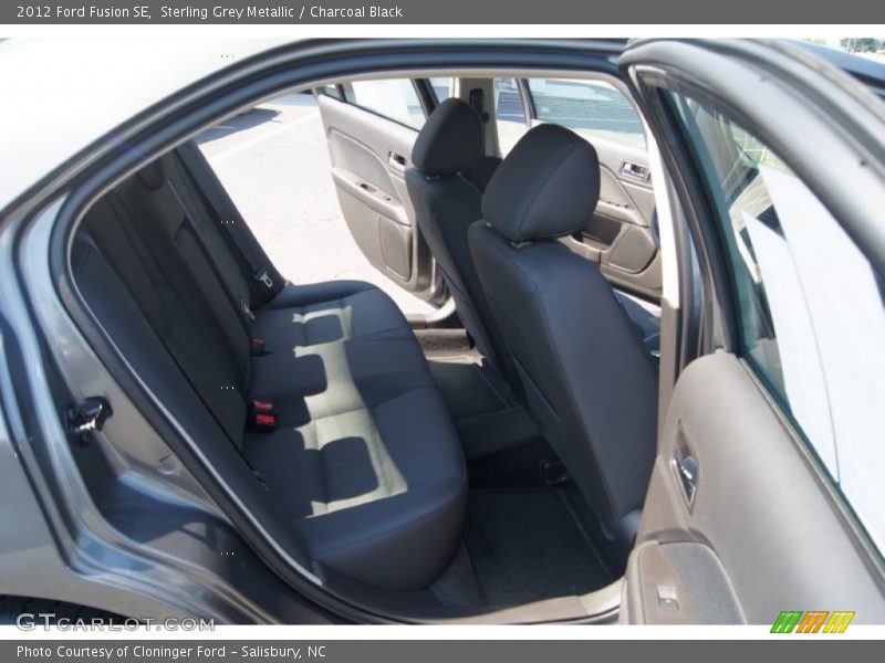 Sterling Grey Metallic / Charcoal Black 2012 Ford Fusion SE