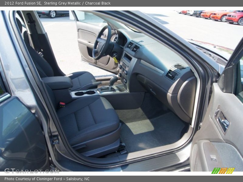 Sterling Grey Metallic / Charcoal Black 2012 Ford Fusion SE