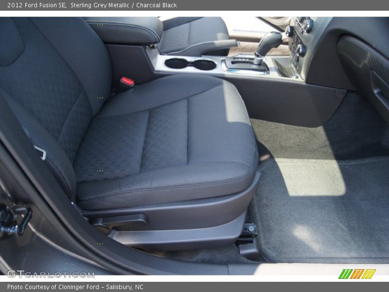 Sterling Grey Metallic / Charcoal Black 2012 Ford Fusion SE
