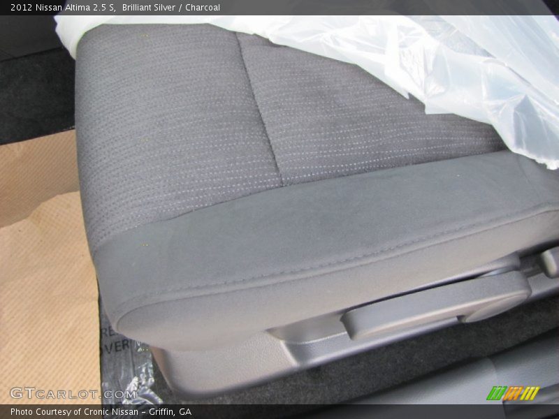 Brilliant Silver / Charcoal 2012 Nissan Altima 2.5 S