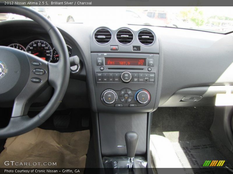 Brilliant Silver / Charcoal 2012 Nissan Altima 2.5 S
