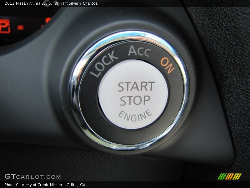 Brilliant Silver / Charcoal 2012 Nissan Altima 2.5 S