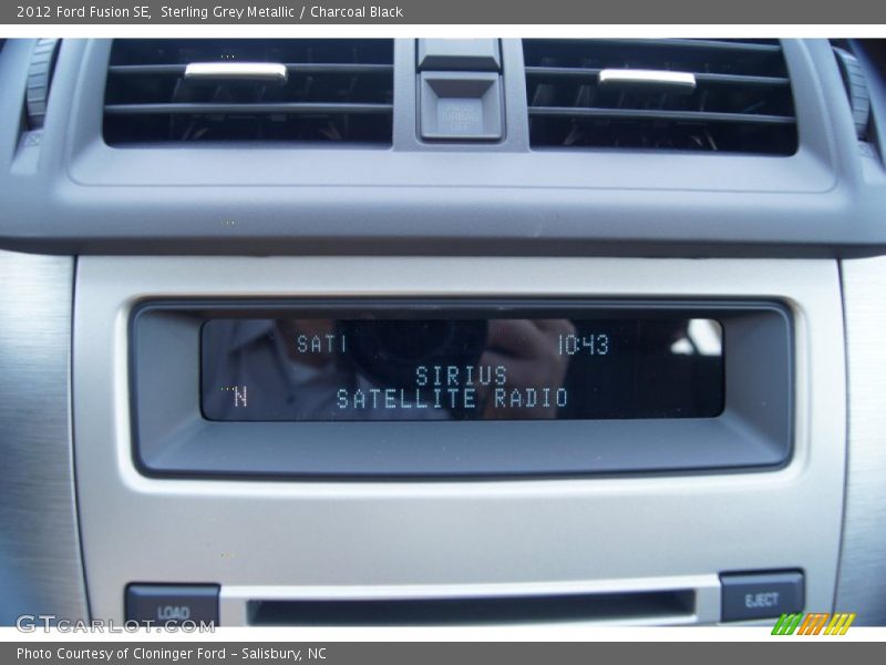 Sterling Grey Metallic / Charcoal Black 2012 Ford Fusion SE