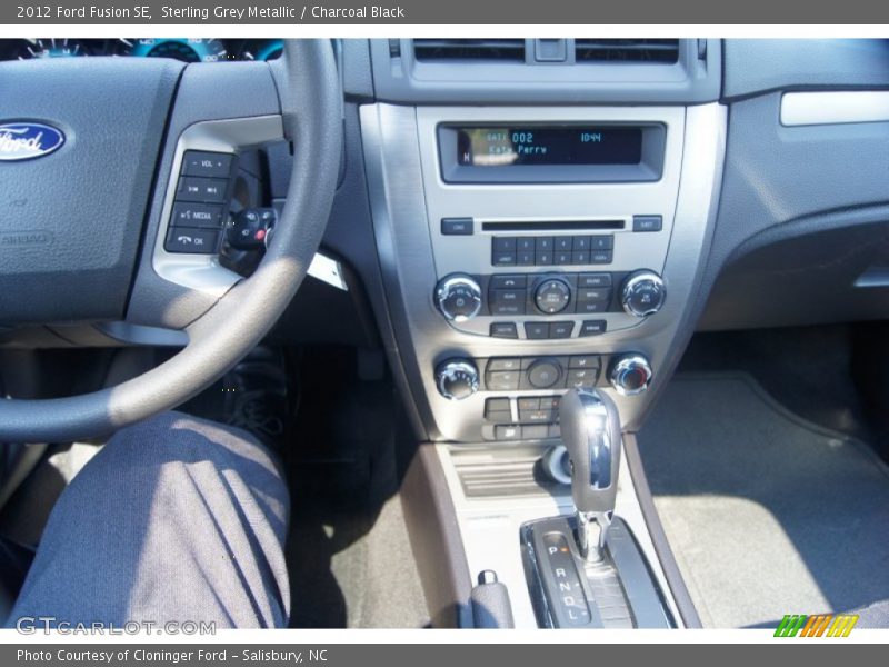 Sterling Grey Metallic / Charcoal Black 2012 Ford Fusion SE
