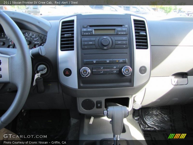 Red Alert / Steel 2011 Nissan Frontier SV Crew Cab