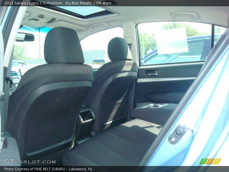 Sky Blue Metallic / Off-Black 2011 Subaru Legacy 2.5i Premium