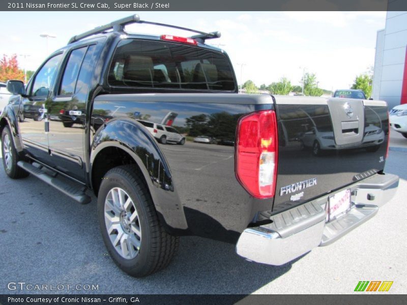 Super Black / Steel 2011 Nissan Frontier SL Crew Cab