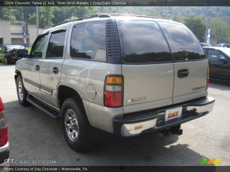 Silver Birch Metallic / Gray/Dark Charcoal 2004 Chevrolet Tahoe LS 4x4