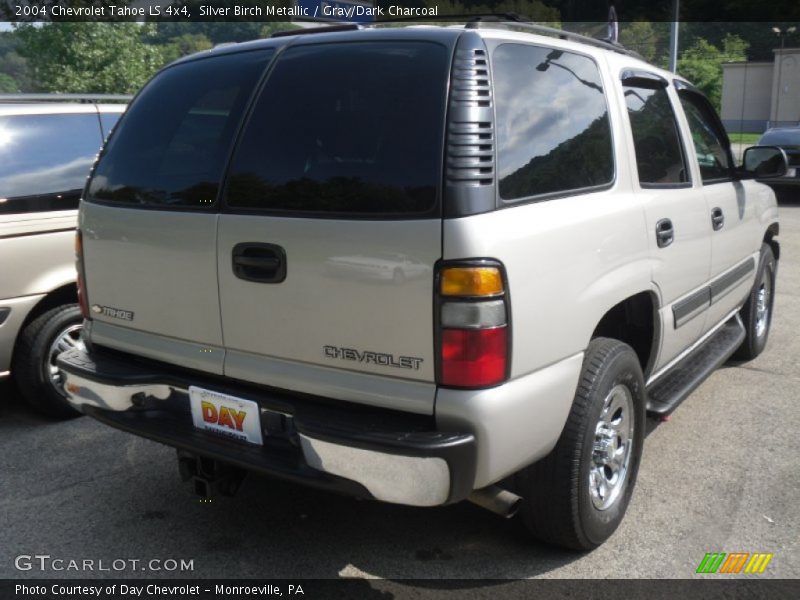 Silver Birch Metallic / Gray/Dark Charcoal 2004 Chevrolet Tahoe LS 4x4