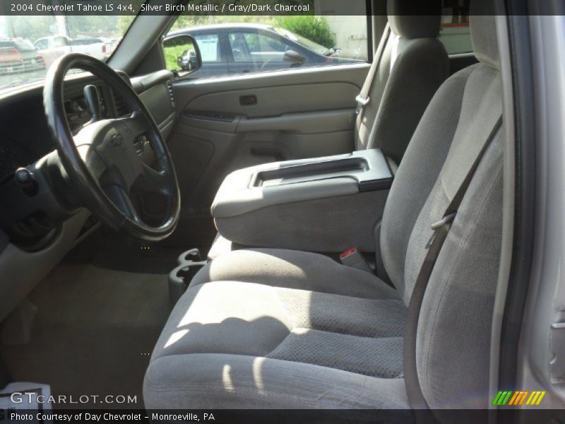 Silver Birch Metallic / Gray/Dark Charcoal 2004 Chevrolet Tahoe LS 4x4