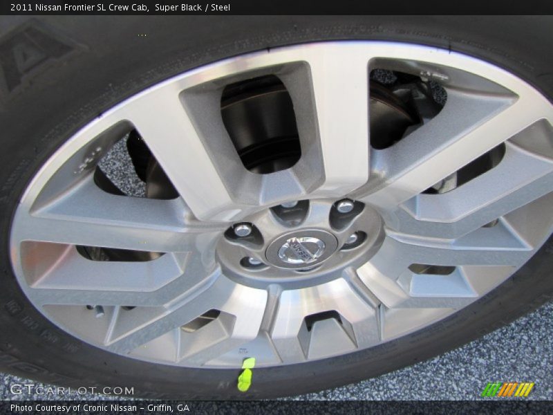 Super Black / Steel 2011 Nissan Frontier SL Crew Cab
