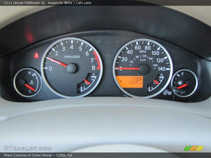 Avalanche White / Cafe Latte 2011 Nissan Pathfinder LE
