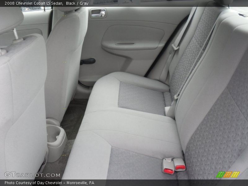 Black / Gray 2008 Chevrolet Cobalt LS Sedan