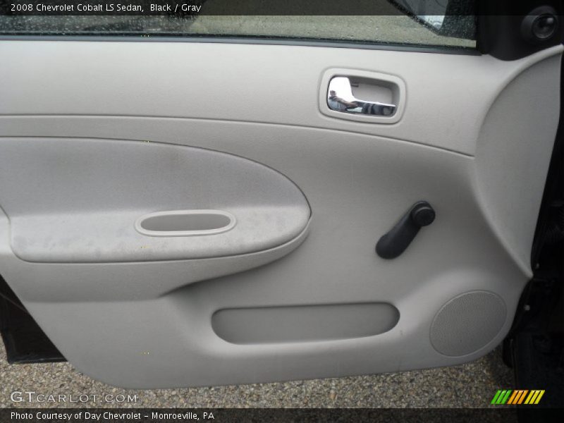 Black / Gray 2008 Chevrolet Cobalt LS Sedan