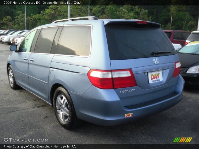 Ocean Mist Metallic / Gray 2006 Honda Odyssey EX