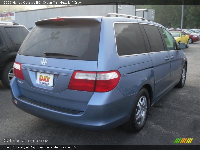 Ocean Mist Metallic / Gray 2006 Honda Odyssey EX