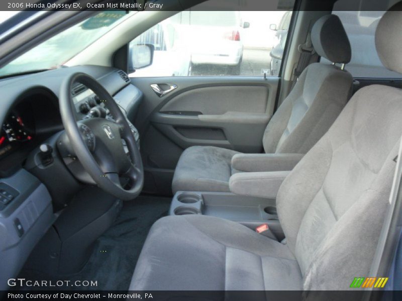 Ocean Mist Metallic / Gray 2006 Honda Odyssey EX