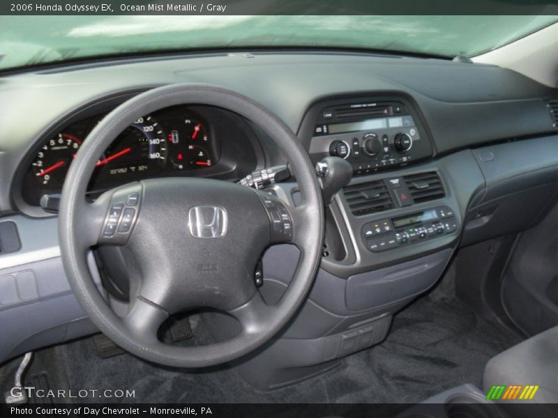 Ocean Mist Metallic / Gray 2006 Honda Odyssey EX