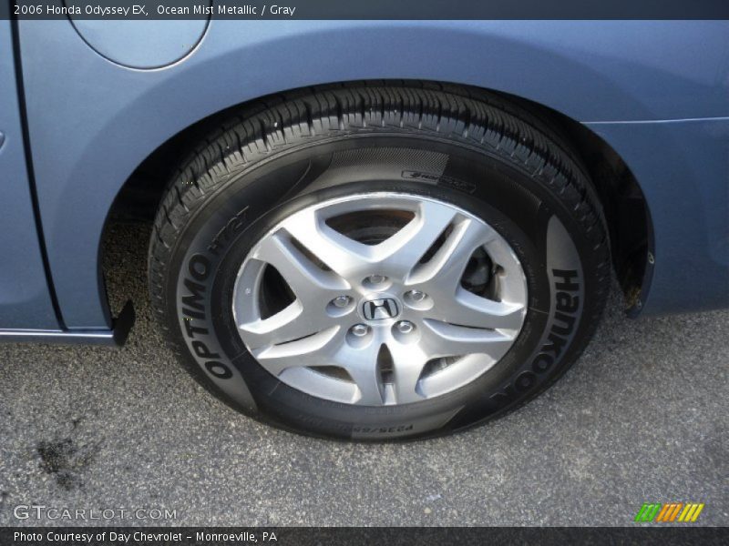 Ocean Mist Metallic / Gray 2006 Honda Odyssey EX