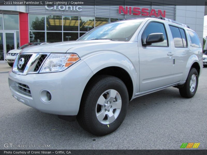 Silver Lightning / Graphite 2011 Nissan Pathfinder S
